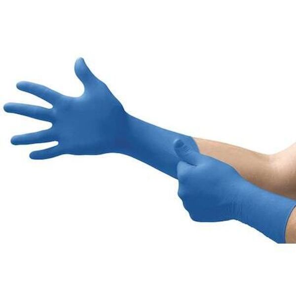 Ansell Sg-375-M Safegrip, Exam Gloves, 11 Mil Palm, Natural Rubber Latex,