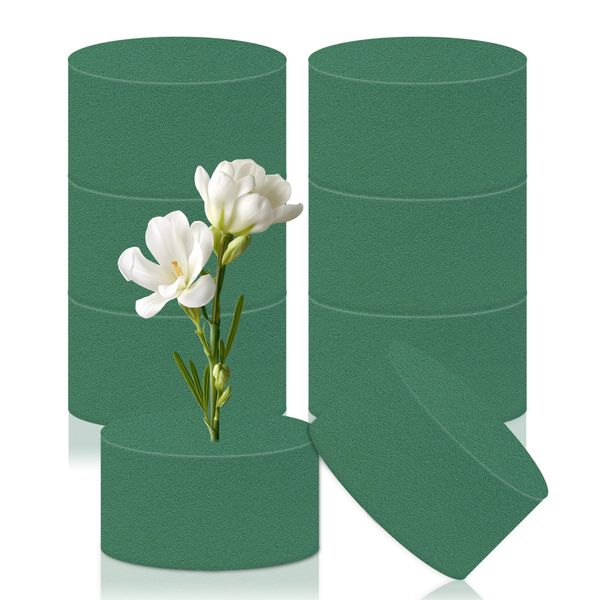 Phinus 8 PCS Styrofoam Block, Floral Foam Block Measures 1.57 x 3.14 inches, Flower Foam Can Be Used for Artificial Flower Arrangement DIY Crafts, Birthday, Prom, Church, Etc