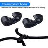 Cargo Net Compatible with 2000 to 2024 2025 glc, Black, Nylon/Polyester, Hook Fastener