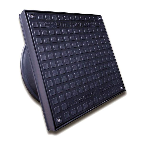 Underground Drainage 320mm Inspection Chamber Cover Square Manhole Drain Cover