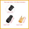Partuto 3 Pair Car 4 Gauge Strip Spade Terminal Adapter for Speaker Wire Replacement