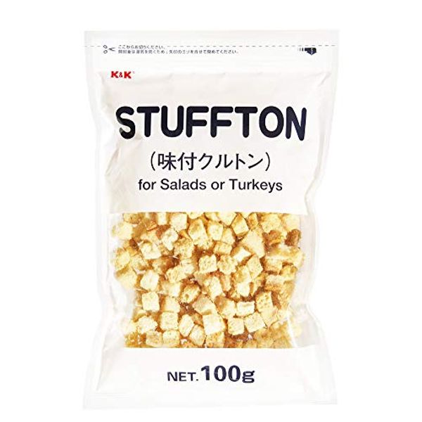 Asahi Trust Foods STUFFTON Flavored Croutons 3.5 oz (100 g) x 5 Bags