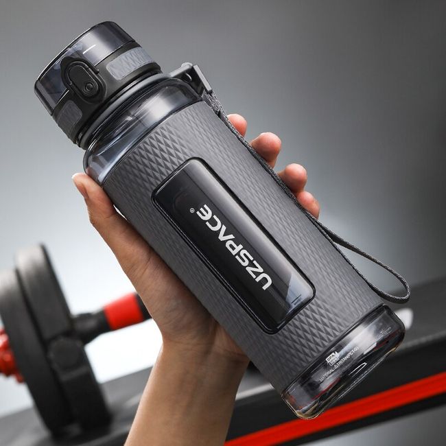 Sports Water Bottles Gym Leak-proof Drop-proof Portable Shaker Outdoor  Travel Kettle Plastic Drink Water Bottle BPA Free