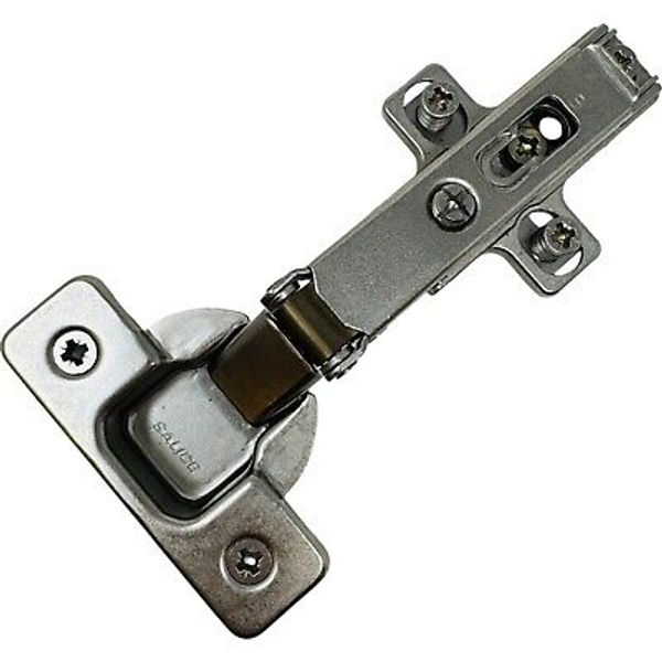 Salice 2P8 Cabinet Door Hinge w/ H02 Mounting Base Plate Self Closing, 2 pcs