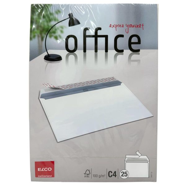 ELCO Office Envelopes, C4, 25 Count (74477-12)