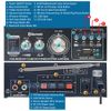 Premium Audio Amplifier FM MP3 Player Bluetooth  Receiver AUX/USB Inputs 40W
