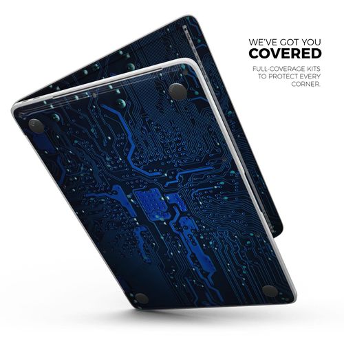 Design Skinz Electric Circuit Board Full-Body Wrap Scratch Resistant Decal Skin-Kit Compatible with MacBook 13" Air (A1932)