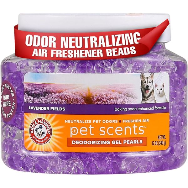 Air Freshener Gel Pet Odor Eliminator Baking Soda Lavender Odor Absorbing Beads