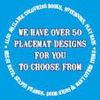 Paper Themes Personalised Placemat for Kids (Colour Splash)