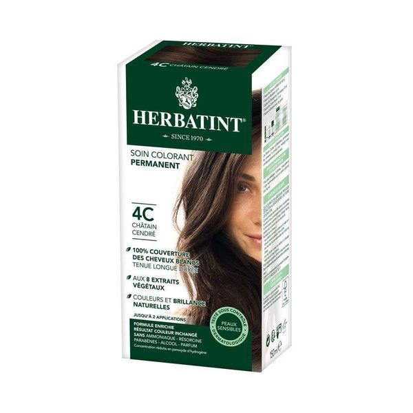 Herbatint Natural Hair Dyes - Ash Chestnut 4C