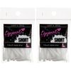 L-style Chips, LipPoint Short, White (Set of 2 Pac)