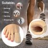 Gel Toe Caps for Big Toes, 4 Pcs Toe Covers,Toe Protectors Closed,Toe Sleeves for Corns Remover, Callus Cushion, Bunion Treatment (4 PCS)