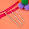 Operitacx 3 threaders, wire threading, string, rubber threader, knitting tool, yarn, needle, sewing, threading tool, drawstring threader, threading, plastic, wool, threading, for household use, yarn,