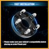 Partuto 5 Pcs Wheel Lug Nuts Compatible for Honda CR-V, Durable M12x1.5 Replacement