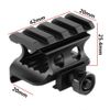 Jnrtifow Slim 4 Slots Picatinny Riser Mount 1" High