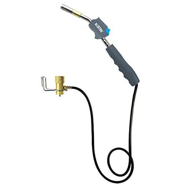 BLUEFIRE HZ-8388B Self Igniting 3' Hose Gas Welding Torch, Swirl Flame, Fuel