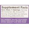 Bulletproof Cool Spearmint Methyl B-12 Lozenges, 60 Count, Supplement for Energy and Nerve Function