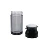 Daiwa POS9502 Pressed Shikagen W PU-7 Condiment Container, Black