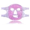 CatMoz Gel Face Mask, Cooling Sensation, Soothes Skin, Relieves Swelling, Hot and Cold Beauty Pack, Reusable (Purple)