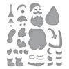 Spellbinders Santa's Here! Etched Dies from The Classic Christmas Collection