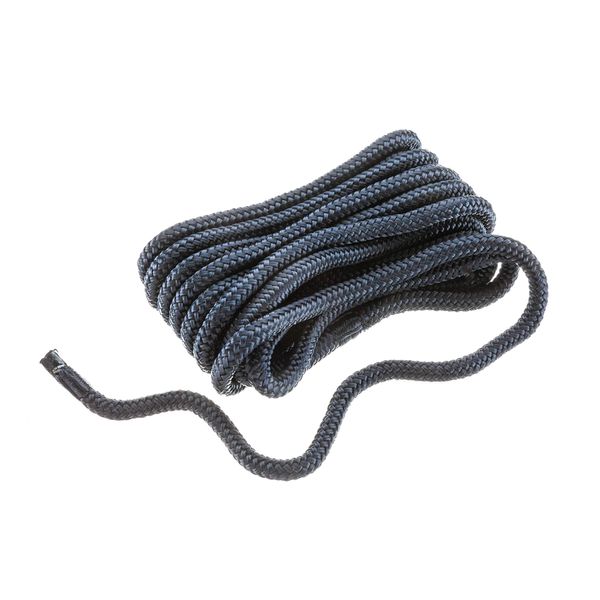 Seachoice Double-Braid Nylon Dock Line w/Eye Splice, Pre-Shrunk, Heat Stabilized, 3/8 in. X 20 Ft., Navy Blue