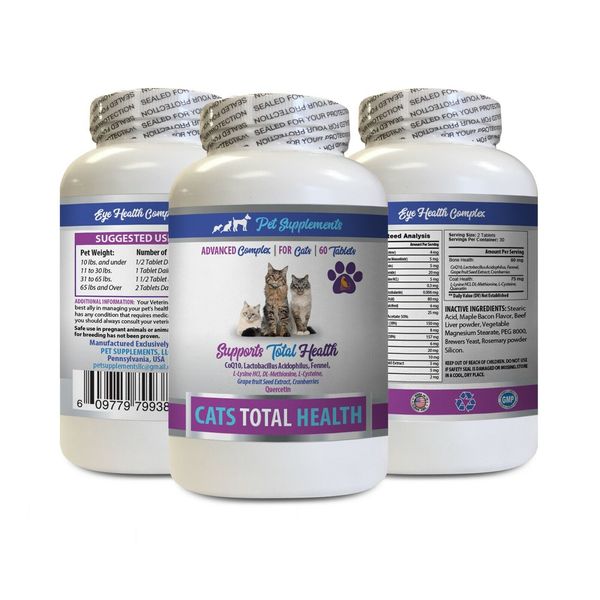 vitality blend - CATS TOTAL HEALTH COMPLEX - wellness blend 1 Bottle 60 Capsules