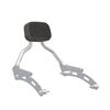 Indian Motorcycle Syndicate Low Profile Passenger Backrest Pad, Gray
