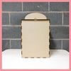 FluxLaserStudio XXL Wedding Post Box, Royal Mail- Flat Pack Unpainted MDF for Cards