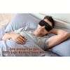Top-Quality 100% Blackout 3D Sleep Mask - Strap, Soft Sponge, Ultra-Comfortable​