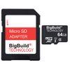 64GB 80MB/s Memory Card For Apeman A80 action camera, Class 10 MicroSDXC