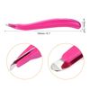 sourcing map Staple Remover Tools, Magnetic Staplers Puller for Office Home Desktop Accessory, Rose Red