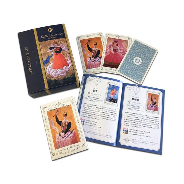 Tarot Cards Divination 78 Sheets Stella Tarot Set [Kaoruko Stella Original Tarot Card Set]