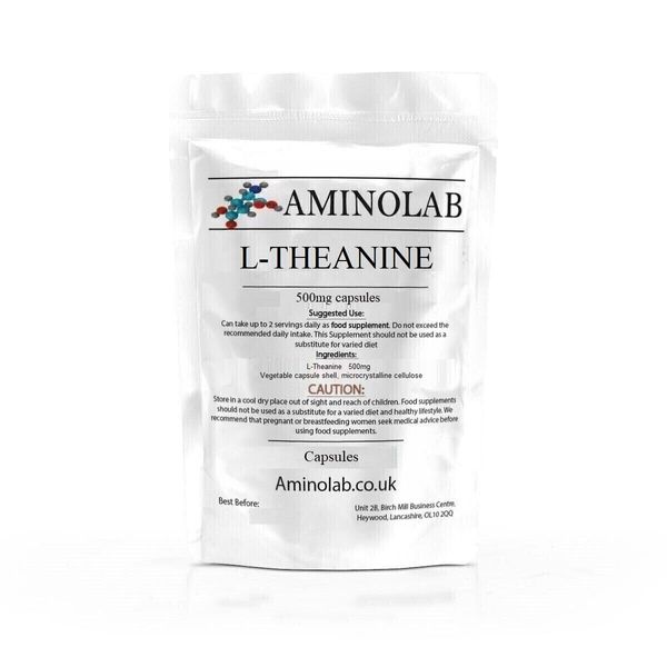 Aminolab - L-Theanine 500mg 30 Capsules