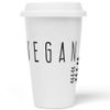 JUNIWORDS To-Go Becher mit Deckel, Vegan