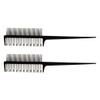 2 Pieces Highlighting Weaver Sectioning Comb Hair Highlights 8.7''
