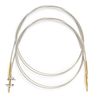 Lantern Moon INTR Swivel Cords Stainless, White