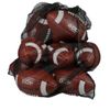 2-Pack Black Mesh Laundry Bags – Drawstring, Multi-Purpose for Toys & Sports