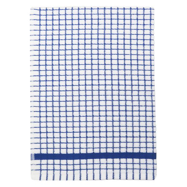 Samuel Lamont & Sons Poli-Dri Tea Towel Blue, Size 50cm x 70cm, 100% cotton Terry Towelling , Ultra-absorbent & Super Soft, Machine washable, Blue, One Size