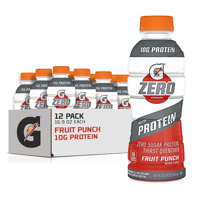 Gatorade 12 oz, Fruit Punch, 12 Ct