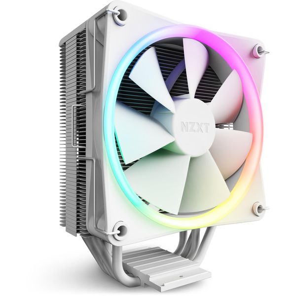 Cooler for NZXT TR120 Processor, 120mm, RGB, White, RC-TR120-W1
