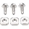 DRYER TERMINAL BLOCK SCREW KITS Compatible Model Whirlpool 1LE4930XKW0 2-PACK