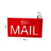 FLAG + MAIL Design Mailbox Flag for Stone or Brick Mailboxes
