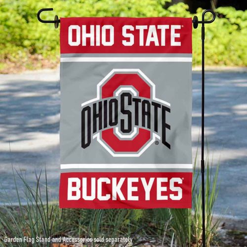 College Flags & Banners Co. Ohio State Buckeyes Garden Flag