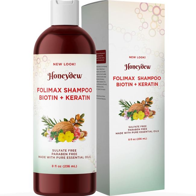 Folimax Biotin Shampoo for Thinning Hair Volumizing Shampoo Fine Hair Keratin