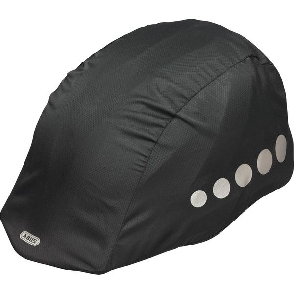 ABUS rain cap for helmets - rain cover with decorative reflectors and elasticated strap - water-repellent