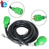 Generator Extension Cord 15 Ft 4 Prong Power Cable 10 4 30 Amp Adapter Plug