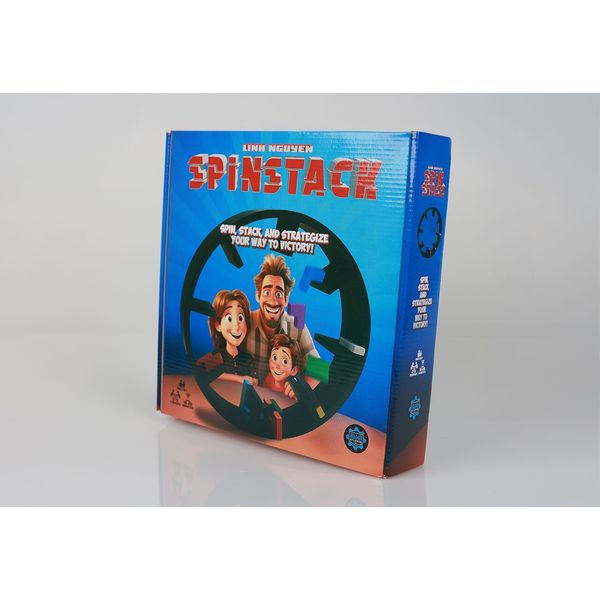 SPINSTACK  Board Game - Fun Dexterity Game 2-5 Players