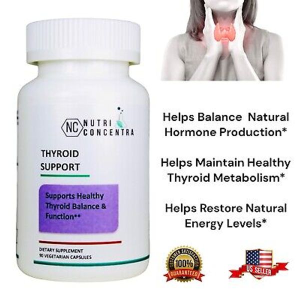 Formula Improve Thyroid Function and Healthy Metabolic Balance, 750 mg, 90 Caps.