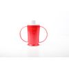Harfield Red 2-Handled Beaker & Narrow Spout Reusable Virtually Unbreakable Polycarbonate Plastic