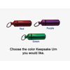 Engraved Pet Keepsake Urn Memorial Key Chain Dog Cat Any Pet